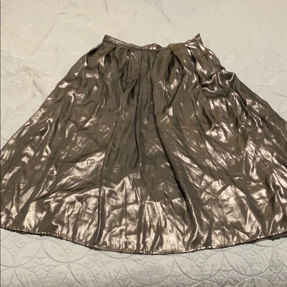 Silver Midi Skirt - Picture 4 of 8